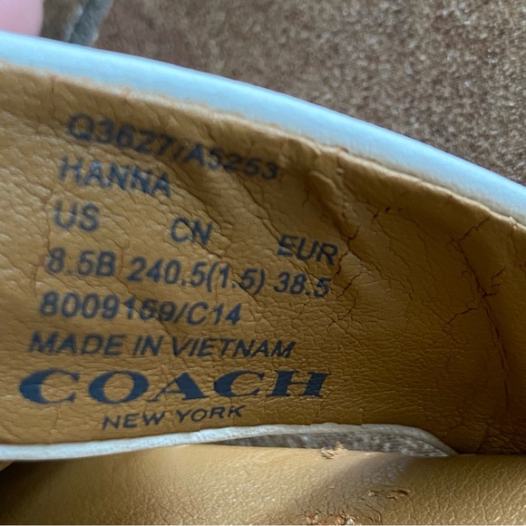 Coach Wedges - Picture 11 of 12